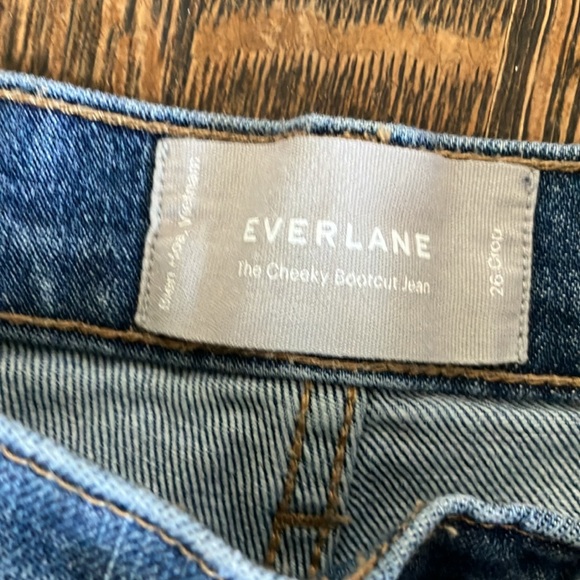 Everlane the Cheeky bootcut jean - good worn condition - Picture 2 of 10